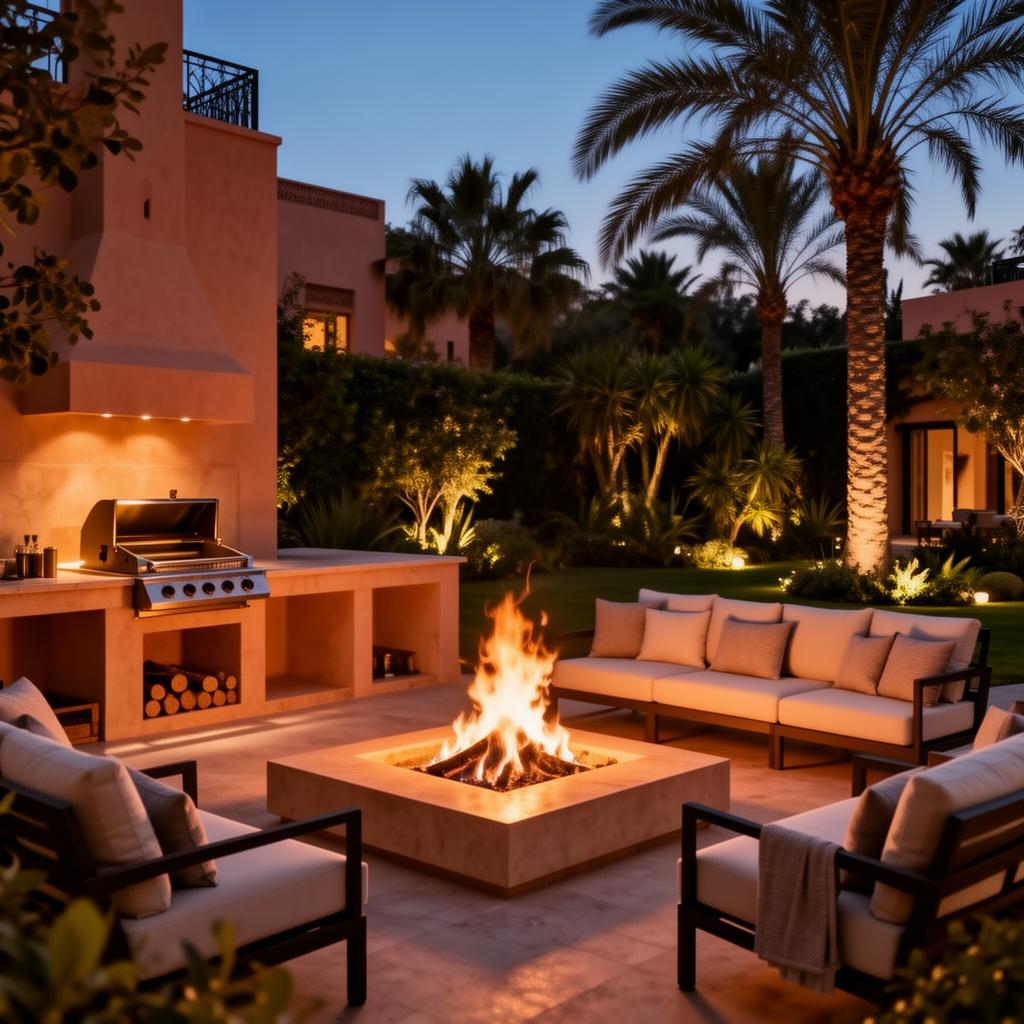 Cheminée de terrasse